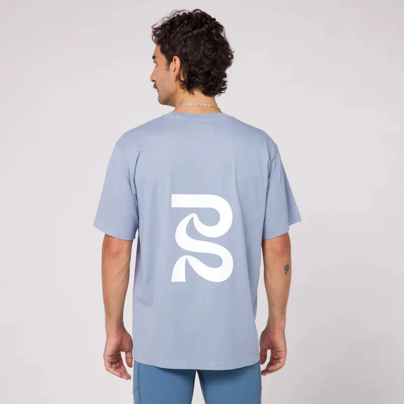 Unisex Current Tee - Smokey Blue