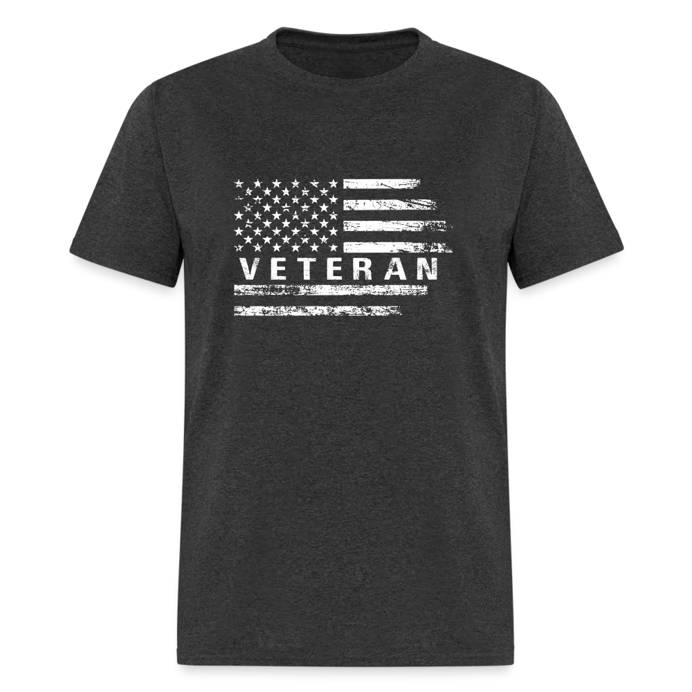 Veteran T-Shirt (White w/Flag)