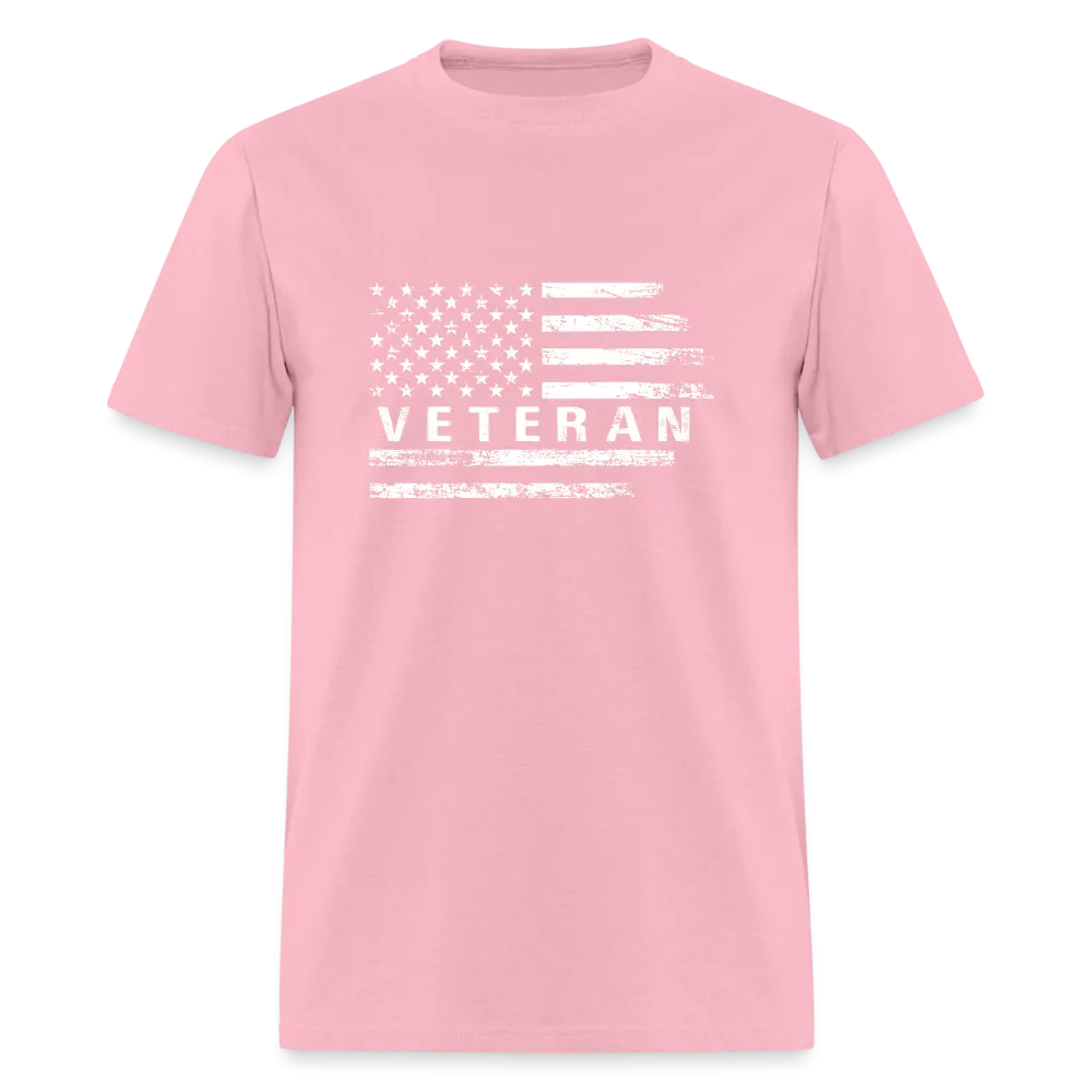 Veteran T-Shirt (White w/Flag)