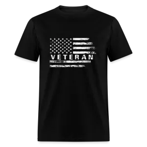 Veteran T-Shirt (White w/Flag)
